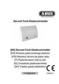 Notice ABUS FUGB50000 Door/window sensor