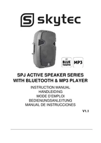 Notice Skytec SPJ1200ABT Système de sonorisation