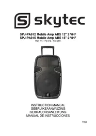 Notice Skytec SPJPA912 Système de sonorisation
