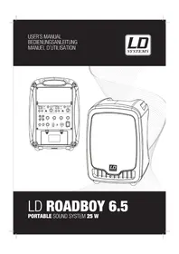 Notice LD Systems LDRB65 Système de sonorisation