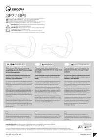 Notice Ergon GP2 Accessoire de vélo