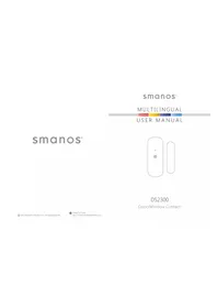 Notice smanos DS2300 Tür/Fenster Sensor