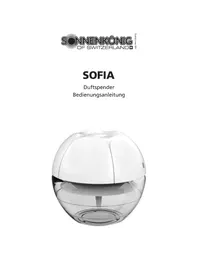 Notice Sonnenkönig SOFIA Aroma diffuser