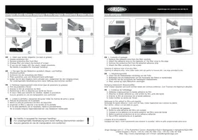 Notice Origin Storage ALT 17IN PRIVACY FILTER 2WAY 17.0IN (5:4) Filtre d'écran