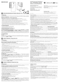 Notice Schwaiger HGA150 532 Capteur de porte/fenêtre