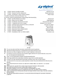 Notice ALPINA SF5061 Climate control