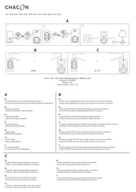 Notice CHACON 54651 Maison intelligente