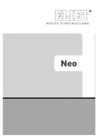 Notice Eliet NEO2 Hacheuse mécanique