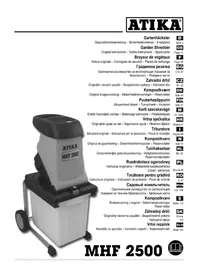 ATIKA MHF 2500 - механичен чипър