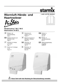 Notice Starmix T 80 στεγνωτήρας χεριών