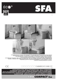 Notice Sanibroyeur SANICOMPACT 48 ECO+ Toilette