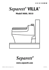 Notice Separett VILLA 9010 Toilette