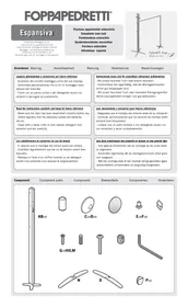Notice Foppapedretti ESPANSIVA Porte-manteaux