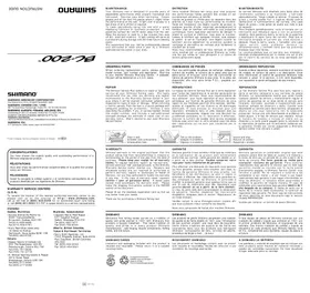 SHIMANO BC 200 - Moulinet de pêche