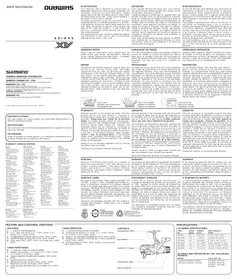 SHIMANO AX 500S - Moulinet de pêche
