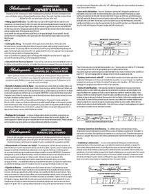 Notice Shakespeare AGILITY SPINNING Moulinet de pêche