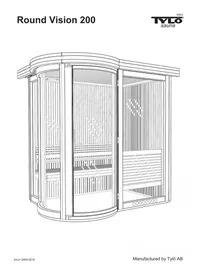 Notice Tylö ROUND VISION 200 Sauna