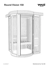 Notice Tylö ROUND VISION 150 Sauna