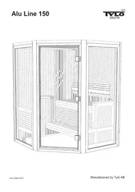 Notice Tylö ALU LINE 150 Sauna