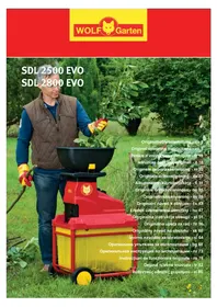 Notice Wolf Garten SDL 2500 EVO Hacheuse mécanique