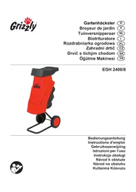 Notice Grizzly EGH 24008 Hacheuse mécanique