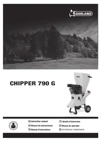 Notice GARLAND CHIPPER 790 G Hacheuse mécanique