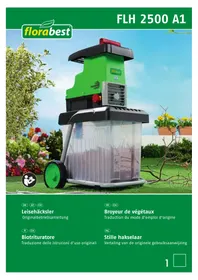 FLORABEST FLH 2500 A1 - Hacheuse mécanique