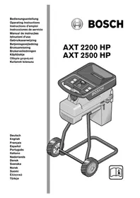 BOSCH AXT 2500 HP - Kıyma makinesi