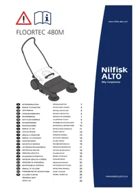 Notice Nilfisk-ALTO FLOORTEC 480M Balayeuse