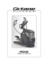 Octane PRO 3700 - Vélo elliptique