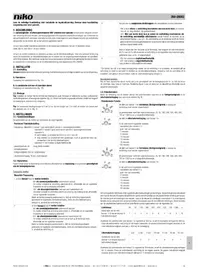 Notice Niko 35020082 Smart Home