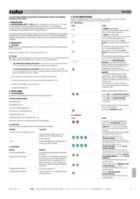 Notice Niko 35020063 Smart Home