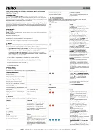 Notice Niko 35020062 Smart Home