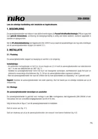 Notice Niko 35020056 Smart Home