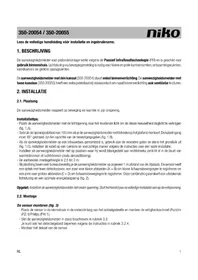 Notice Niko 35020055 Smart Home