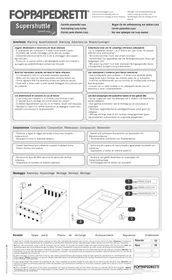 Notice Foppapedretti SUPERSHUTTLE Support mural