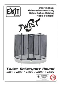 Notice EXIT TWIST GROUND + SAFETYNET Trampolin