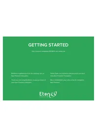 Notice Etan PREMIUM GOLD 08 COMBI DELUXE Trampoline