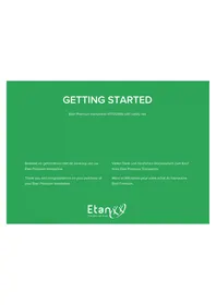 Notice Etan PREMIUM GOLD 1075 COMBI DELUXE Trampoline