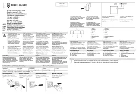 Notice Busch-Jaeger 61250281 Prise murale