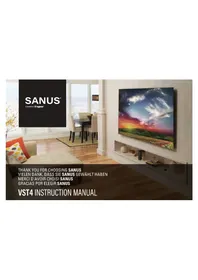 Notice SANUS VST4 Wall mount