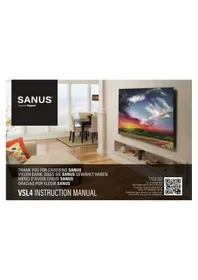 Notice SANUS VSL4 Wall mount