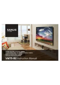 Notice SANUS VMT5 Wall mount