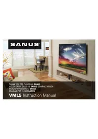 Notice SANUS VML5 Wall mount