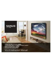 Notice SANUS VLL5 Wall mount