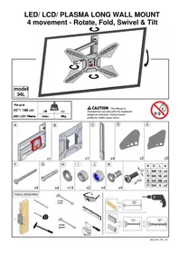 Barkan 34L - Support mural