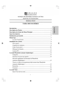 Notice OREGON SCIENTIFIC PD283 Assistant numérique personnel