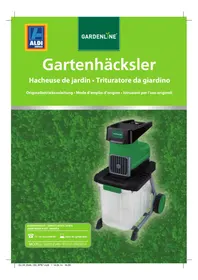 Notice Gardenline GLLH 2546 Vertikutierer