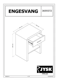 Notice JYSK ENGESVANG Armoire