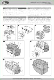 Notice Trixie TRANSPORT BOX GULLIVER 5 Sac